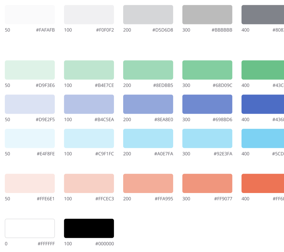Amplio Color Palette