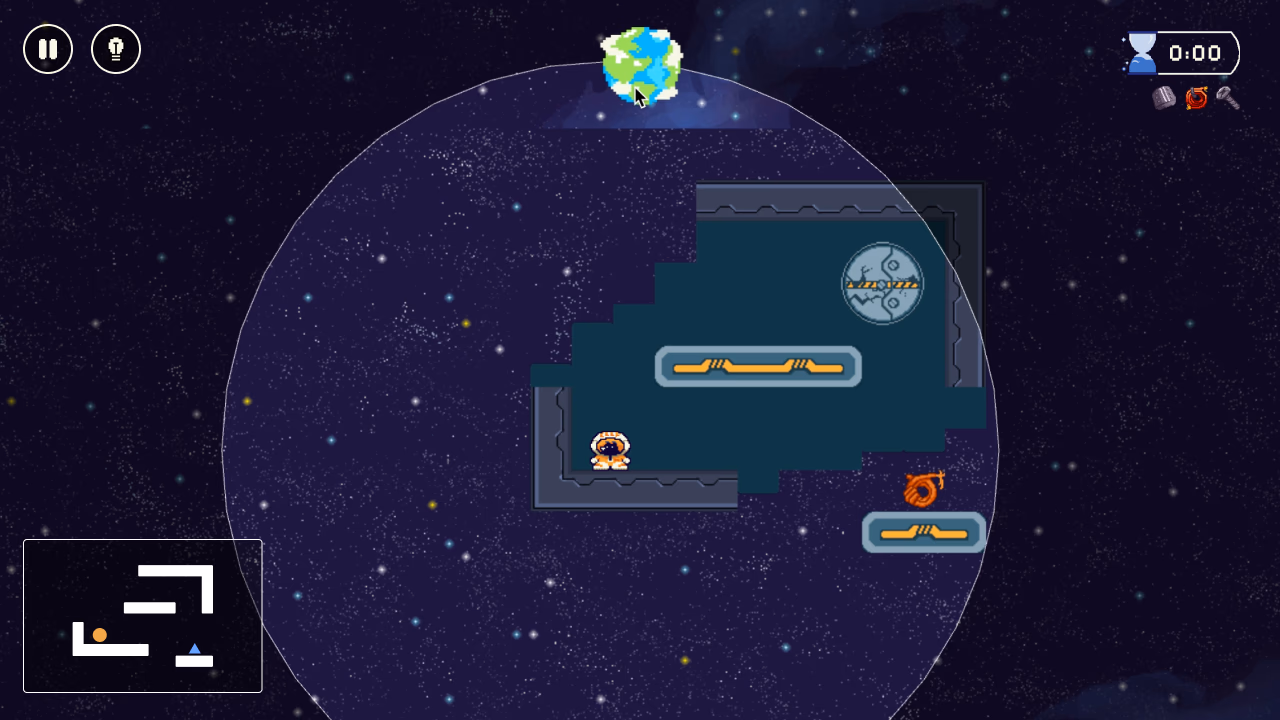 Level Design, Gravity Timer, Scrap Collection